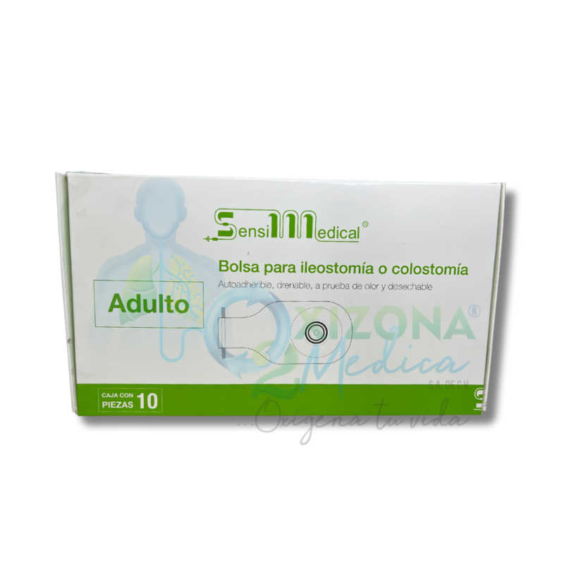 Bolsa para ilestomía o colostomía para adulto SENSIMEDICAL