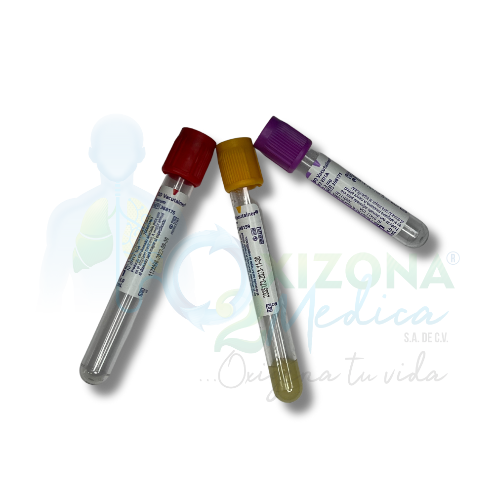 Tubo de extracción o tubo de recolección de sangre por pieza