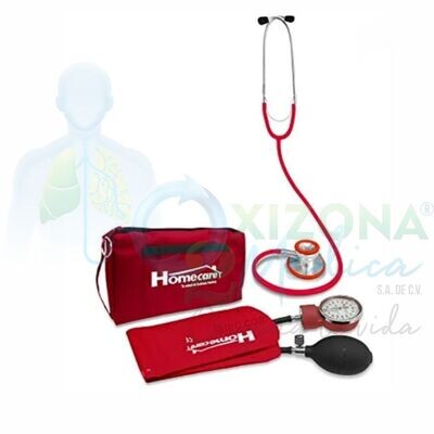 Baumanometro aneroide con estetoscopio HOMECARE