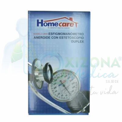 Baumanometro aneroide con estetoscopio HOMECARE