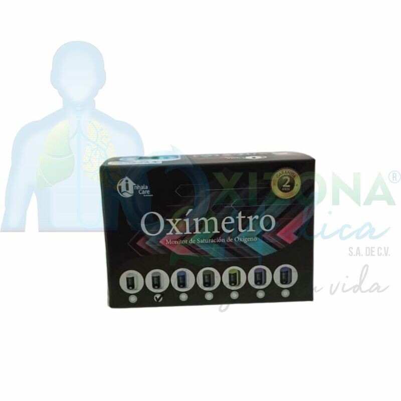 Oximetro de pulso de dedo INHALACARE