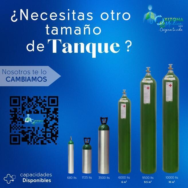 Tanque de acetileno capacidad abierta  INFRA