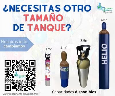 Regulador para tanque de helio