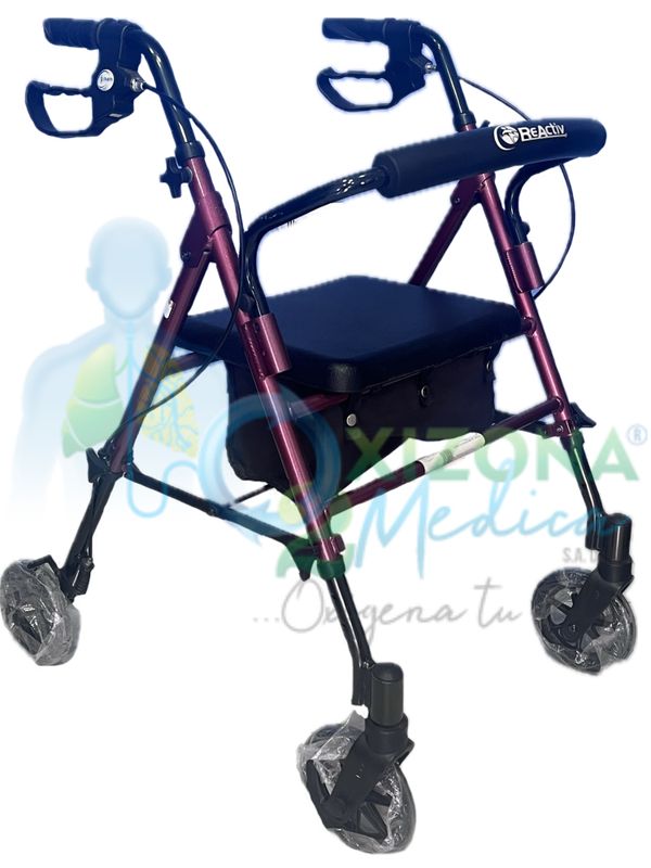 Andadera Rollator Reactiv Plegoo
TERRACOTA BRILLANTE!