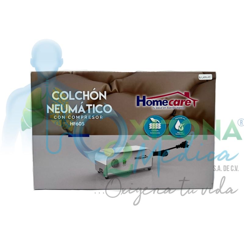 Colchón neumático con compresor