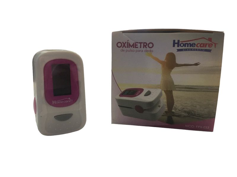 Oxímetro de pulso para dedo.
