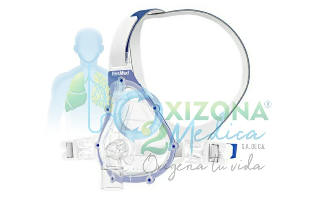 AcuCare F1-4 Mascarilla facial completa ventilada de uso hospitalario.