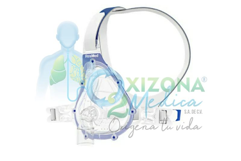 AcuCare F1-4 Mascarilla facial completa ventilada de uso hospitalario.