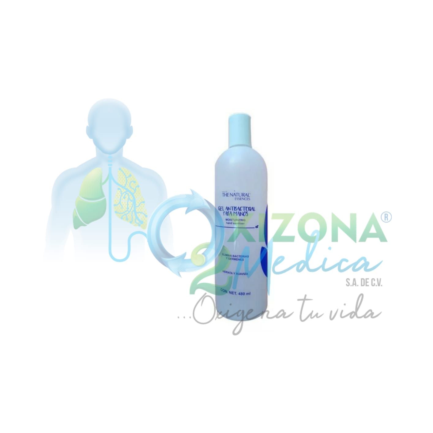 Gel antibacterial para manos