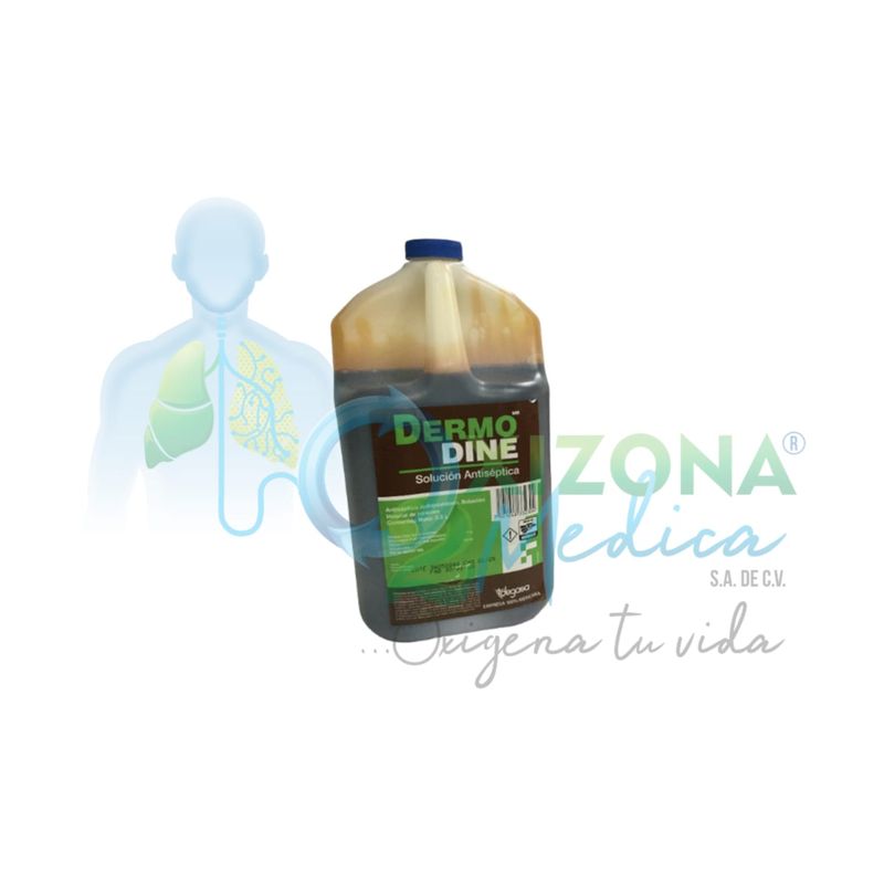 Lodopovidona solución Antiséptico 4 L Dermo Dine