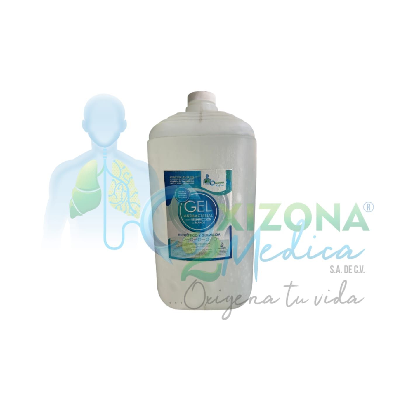 Gel antibacterial 4 L