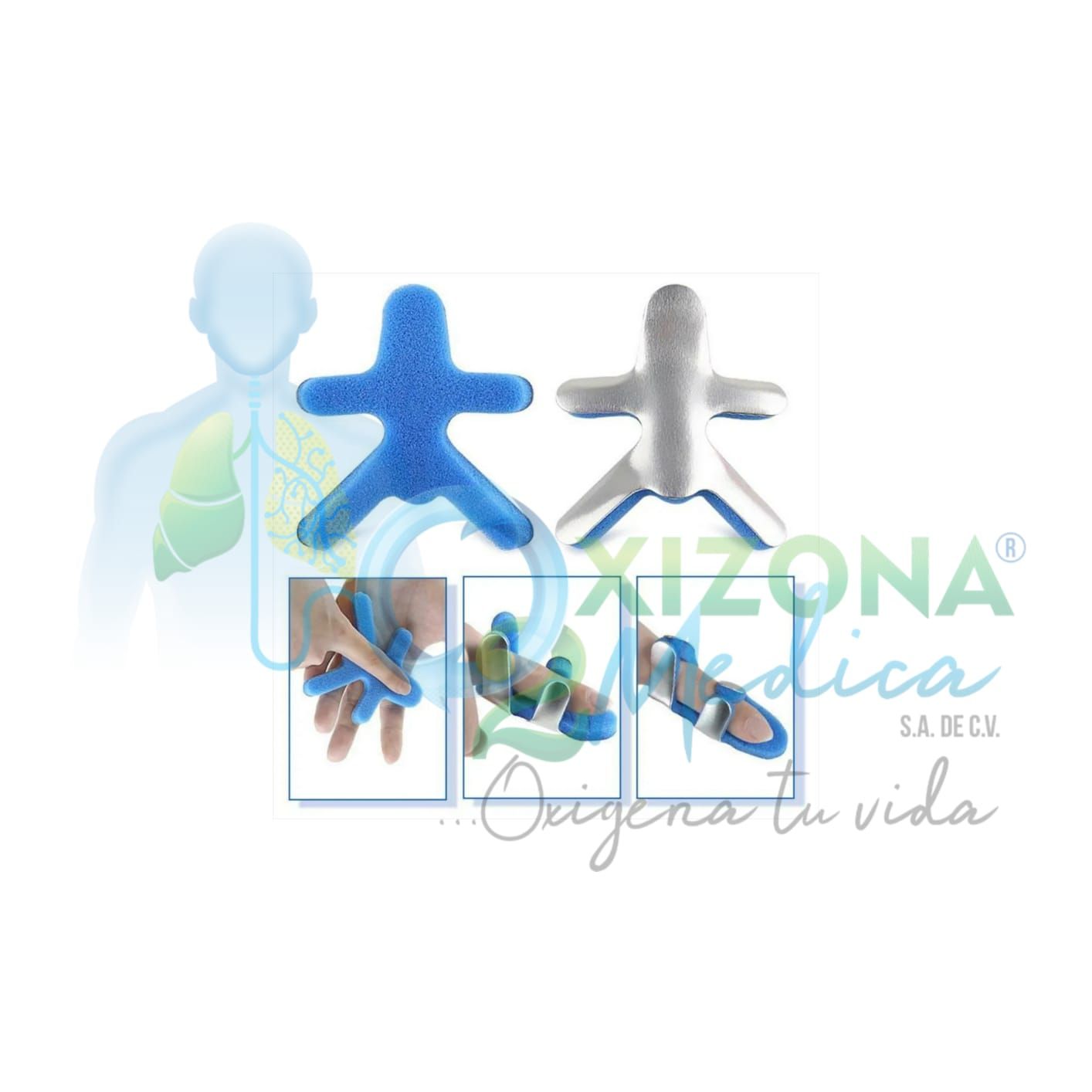 Férula premium para dedo mediana