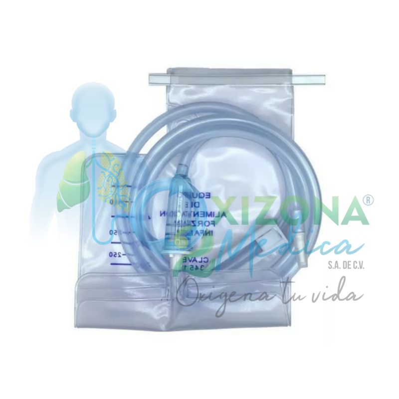 Equipo para alimentación enteral de 500 ml (Nutriset)