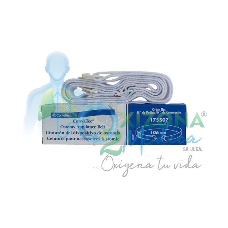 Cinturón del dispositivo de ostomía.