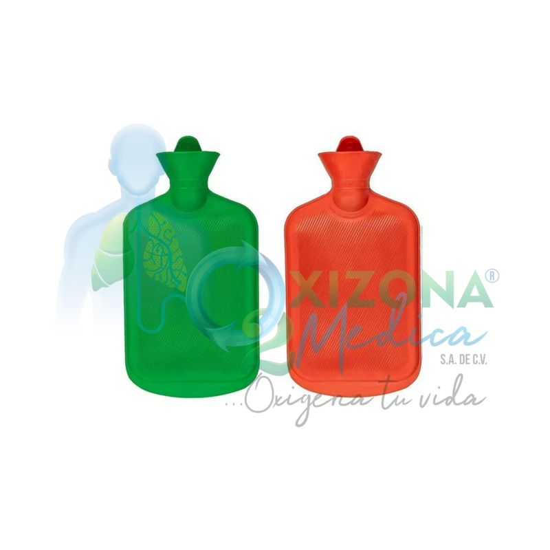 Bolsa de agua caliente.