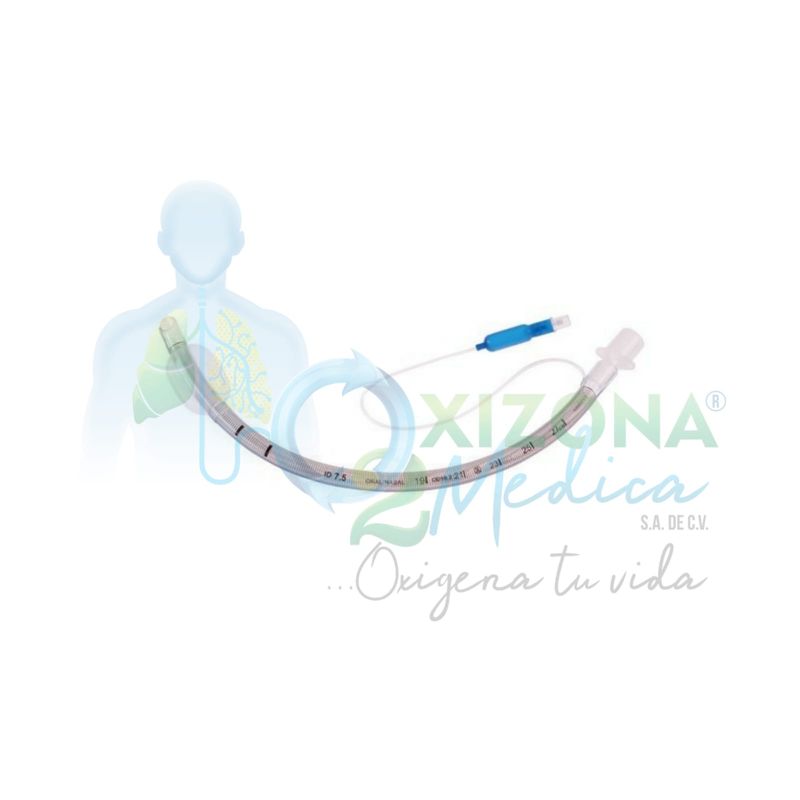 Tubo endotraqueal con globo, tamaño 8.5