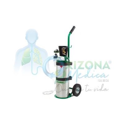 ​Tanque de OXIGENO de 1725 litros con kit de REGALO