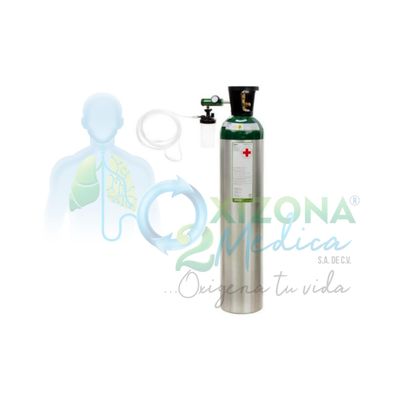 ​Tanque de OXIGENO de 3450 litros con kit de REGALO