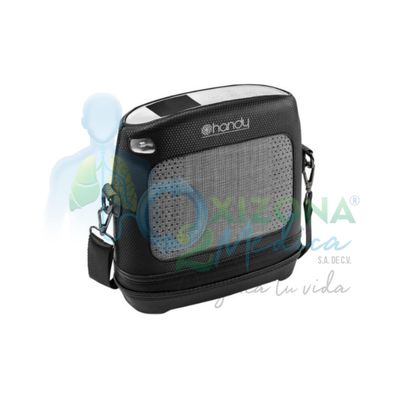 Concentrador de Oxígeno portátil 1 - 4 litros por minuto marca Hergom - Handy