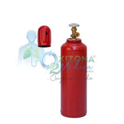 Recarga de tanque de acetileno de 3 kilogramos INFRA