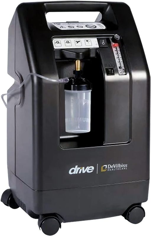 Concentrador de Oxígeno 1 - 5 litros por minuto Drive Devilbiss con Sensor de Oxígeno