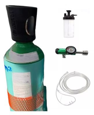 ​Tanque de Oxígeno Medicinal de 9500 litros INFRA con carga y con kit de Oxigeno de REGALO