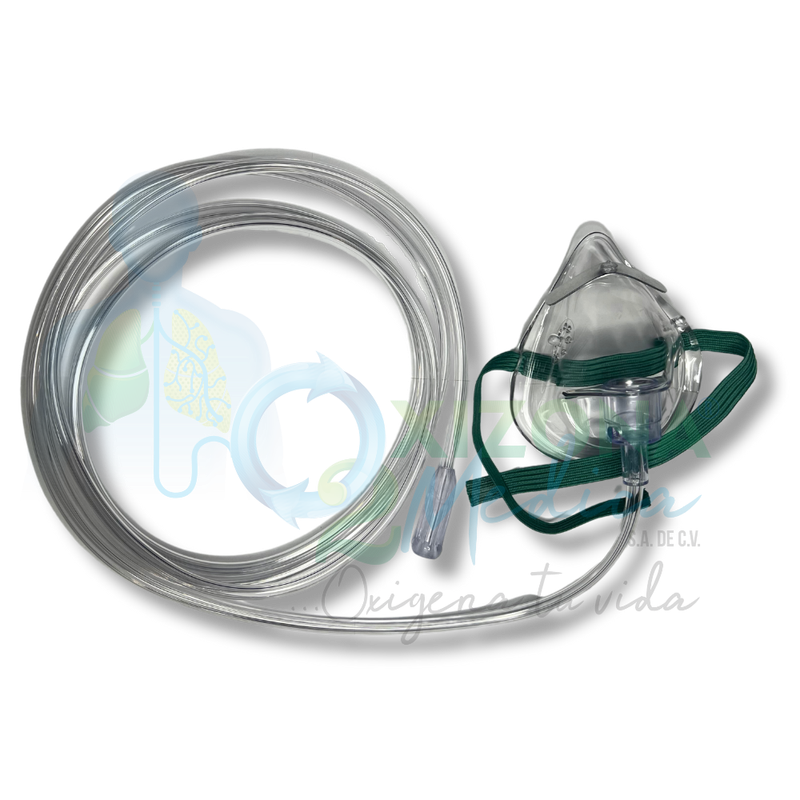 Mascarilla para Oxígeno adulto