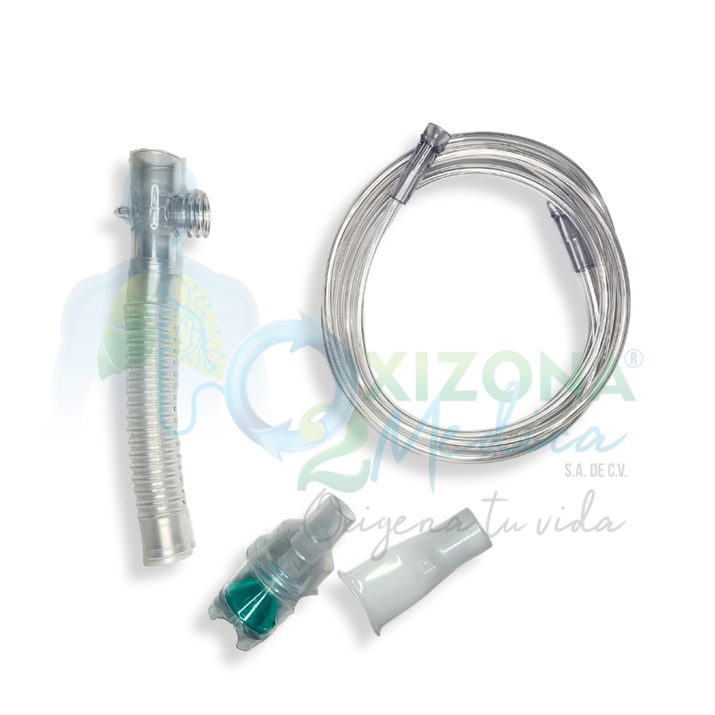 Kit micronebulizador en T