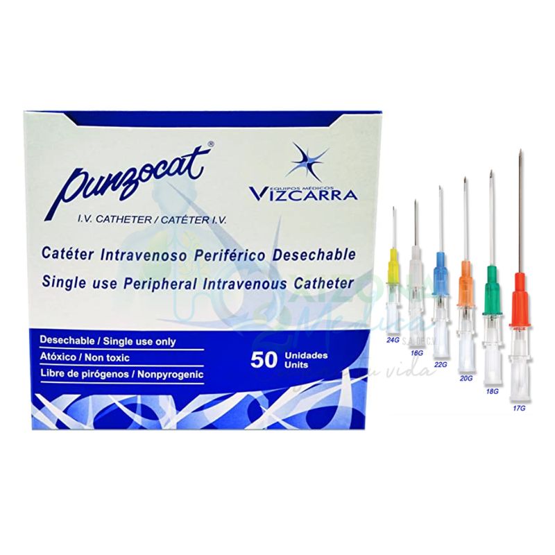 Catéter intravenoso  PUNZOCAT