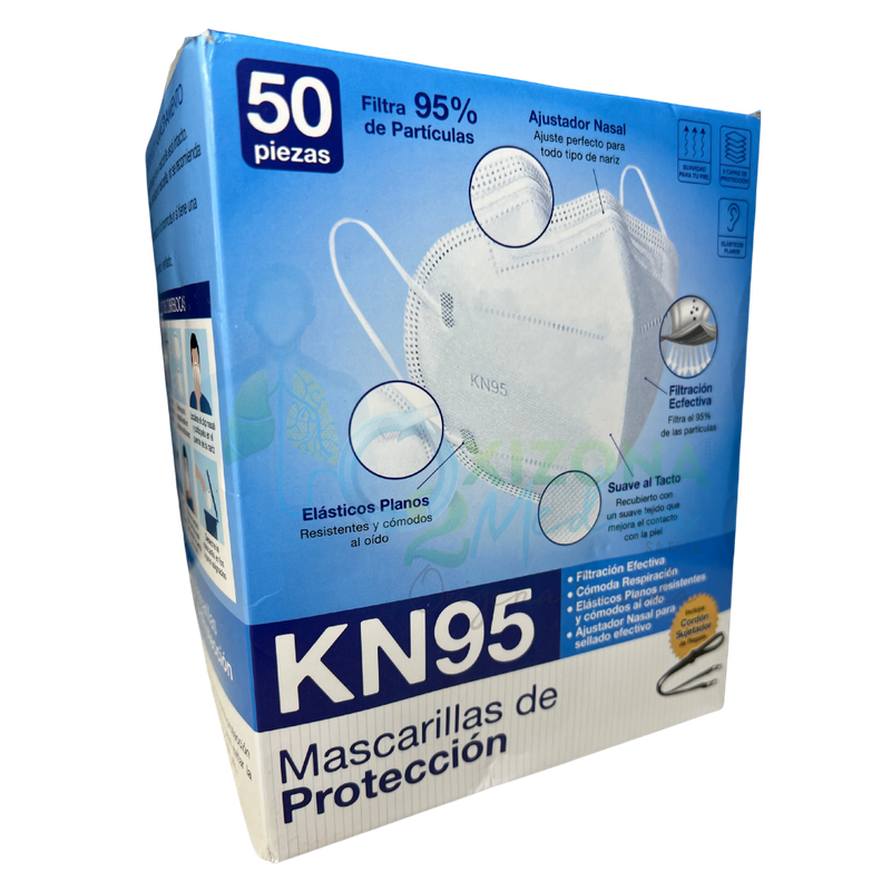 Cubrebocas blanco KN95