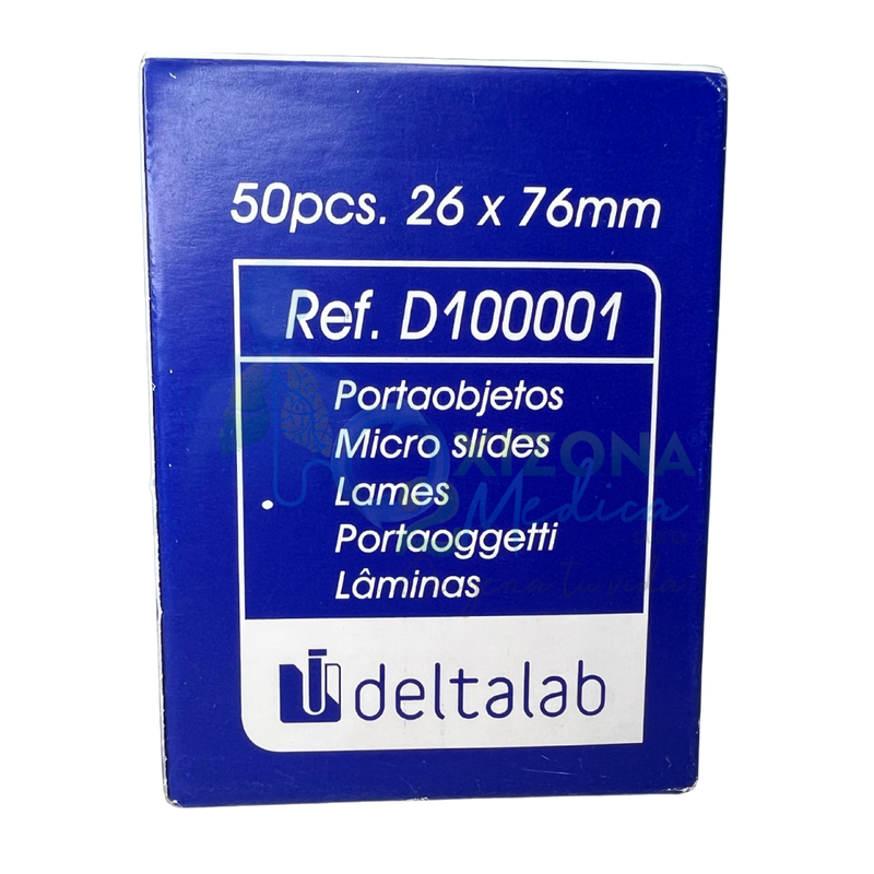 Porta objetos de vidrio 26x76 mm