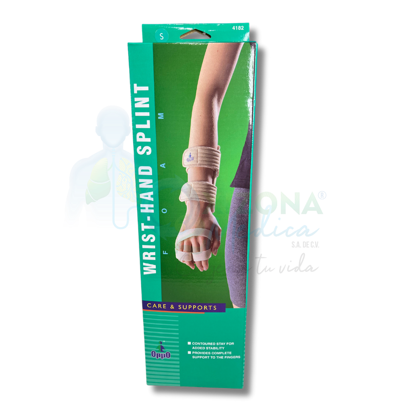 Férula muñequera inmovilizador para manos y dedos  OPPO