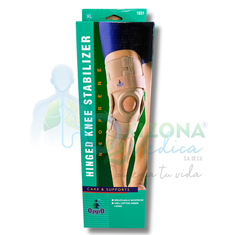 Soporte estabilizador de rodilla articulado OPPO