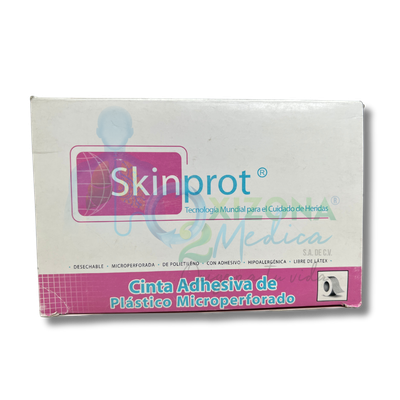 Cinta adhesiva de plástico microperforado  SKINPROT