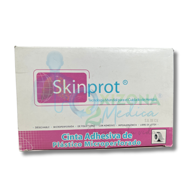 Cinta adhesiva de plástico microperforado  SKINPROT