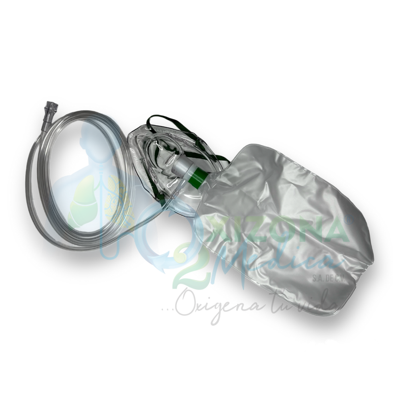 Mascarilla para Oxígeno con reservorio adulto