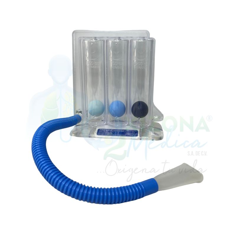 Inspirometro incentivo, ejercitado pulmonar respiratorio