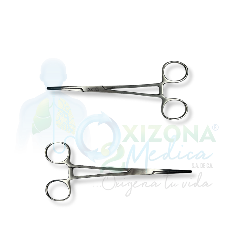 Pinza Kelly recta 17 cm GUTTEK