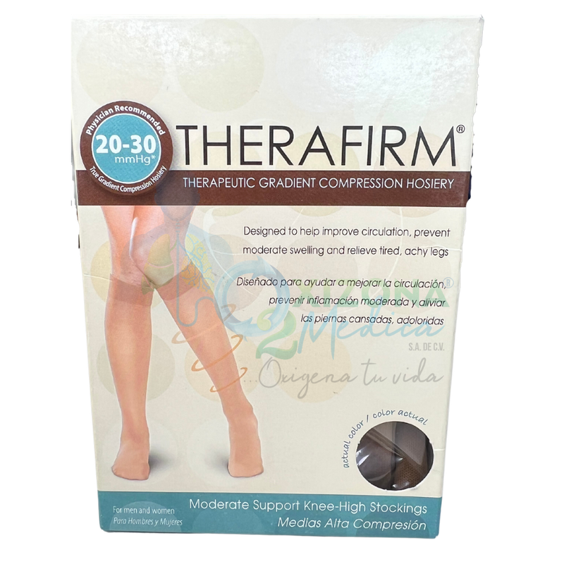Tobimedia de alta compresión color piel THERAFIRM
