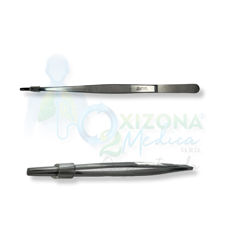 Pinza disección sin dientes 20 cm GUTTEK