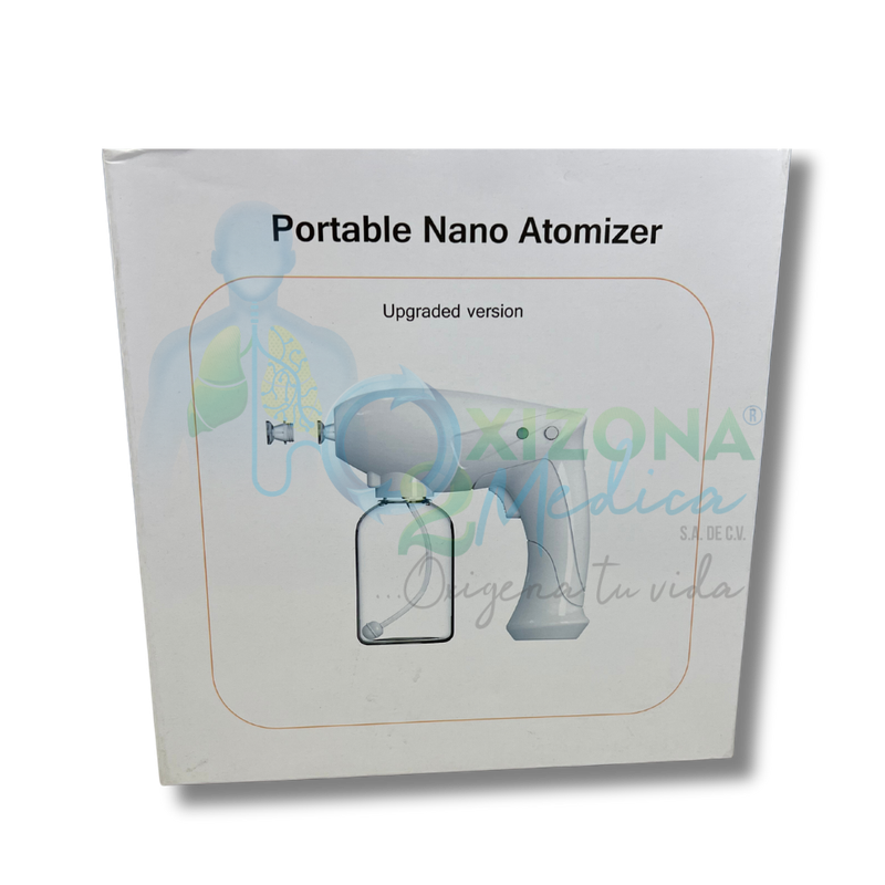 Pistola nanovaporizador portátil