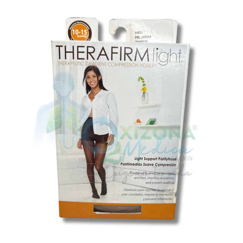 Pantimedias suaves de ligera compresión THERAFIRM LIGHT