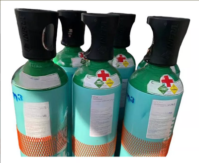 ​Tanque de Oxígeno Medicinal de 9500 litros INFRA con carga y con kit de Oxigeno de REGALO