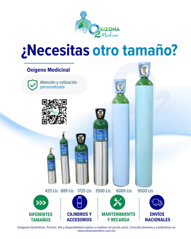 Recarga OXIGENO medicinal de 6000 litros. Oxígeno Medicinal INFRA