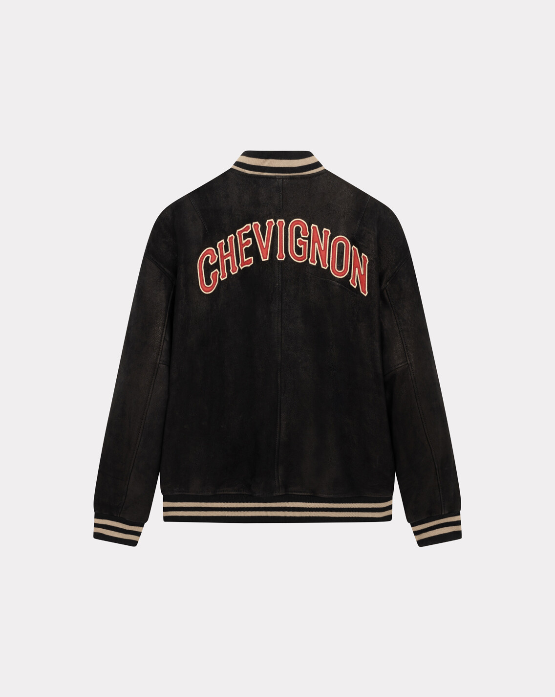 BLOUSON TEDDY 90 NOIR LEATHER