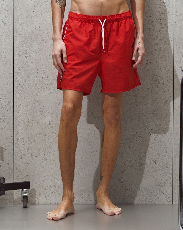 BADESHORT TOGS BASIC ROUGE
