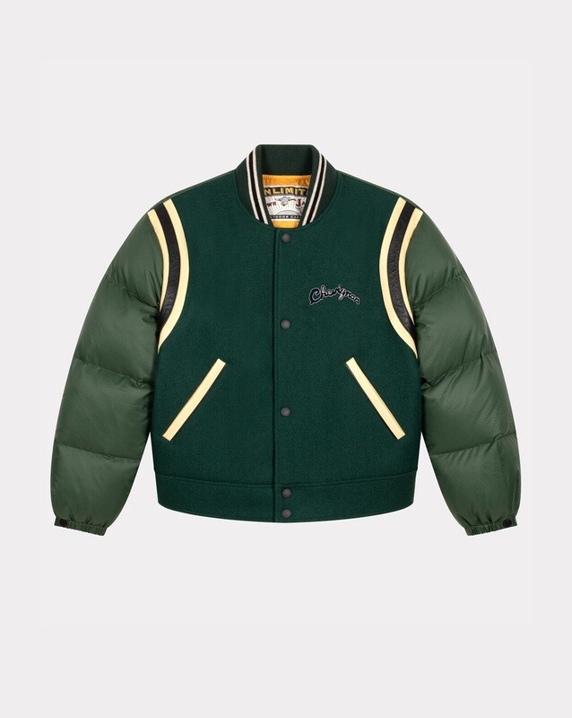 DAUNENJACKE VINTAGE VARSITY VERT