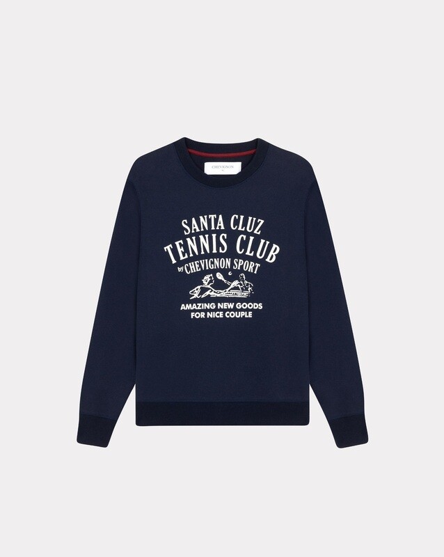 SWEATSHIRT TENNIS MARINE