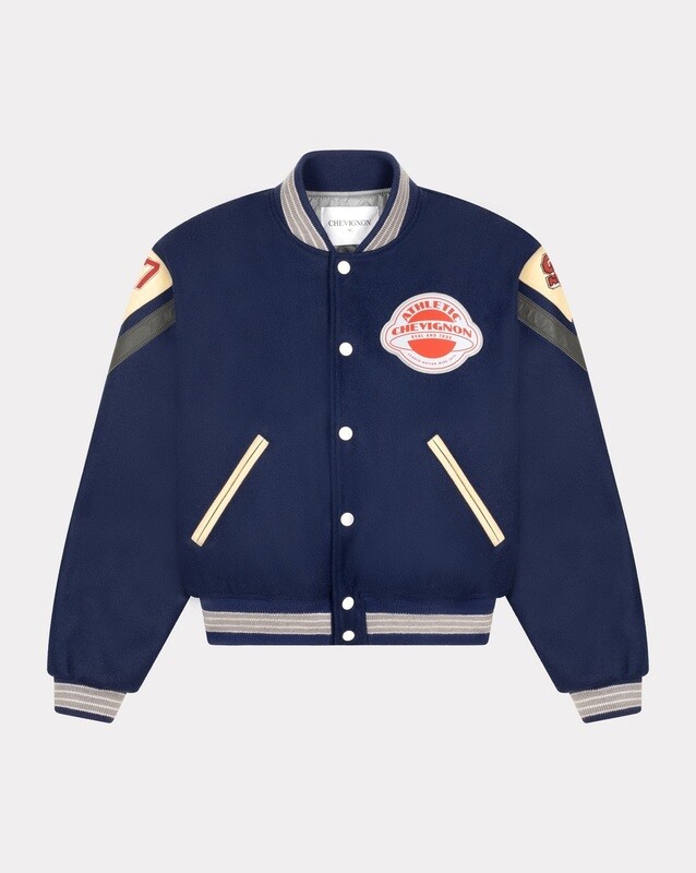 BLOUSON VINTAGE TEDDY NAVY