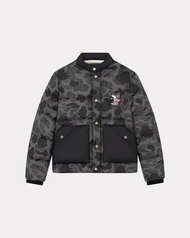DAUNENJACKE BLACK FROG LIMITEE